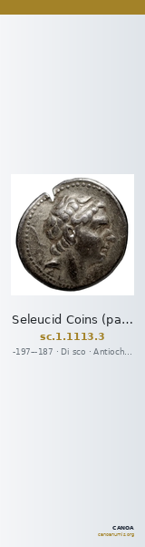 Seleucid Coins (part 1) 1113.3 — CANOA