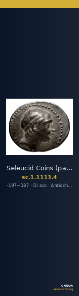 Seleucid Coins (part 1) 1113.4 — CANOA