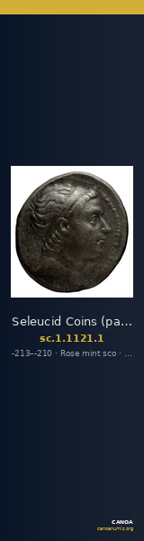 Seleucid Coins (part 1) 1121.1 — CANOA