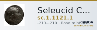 Seleucid Coins (part 1) 1121.1 — CANOA