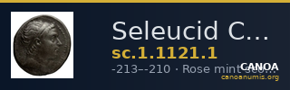 Seleucid Coins (part 1) 1121.1 — CANOA