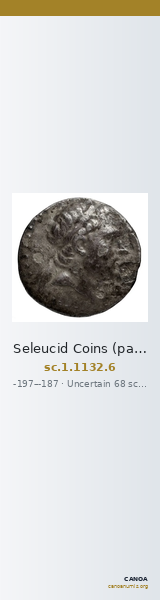 Seleucid Coins (part 1) 1132.6 — CANOA