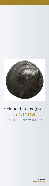 Seleucid Coins (part 1) 1132.9 — CANOA