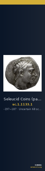 Seleucid Coins (part 1) 1133.1 — CANOA