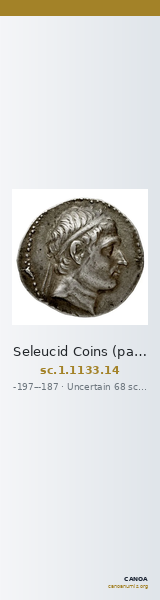 Seleucid Coins (part 1) 1133.14 — CANOA