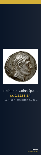 Seleucid Coins (part 1) 1133.14 — CANOA