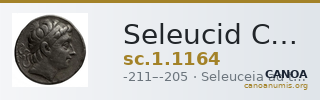 Seleucid Coins (part 1) 1164 — CANOA
