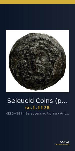 Seleucid Coins (part 1) 1178 — CANOA