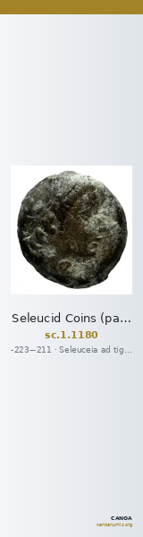 Seleucid Coins (part 1) 1180 — CANOA