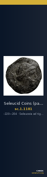 Seleucid Coins (part 1) 1181 — CANOA