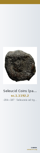 Seleucid Coins (part 1) 1192.2 — CANOA