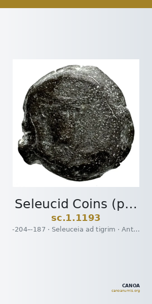 Seleucid Coins (part 1) 1193 — CANOA