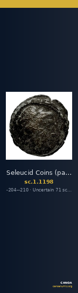 Seleucid Coins (part 1) 1198 — CANOA