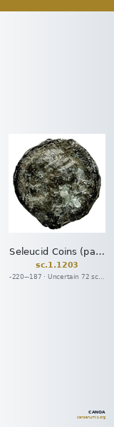 Seleucid Coins (part 1) 1203 — CANOA