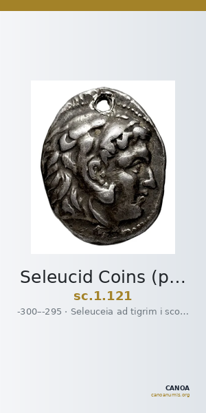 Seleucid Coins (part 1) 121 — CANOA