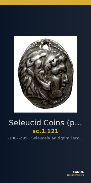 Seleucid Coins (part 1) 121 — CANOA