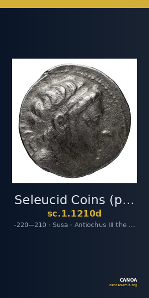 Seleucid Coins (part 1) 1210d — CANOA