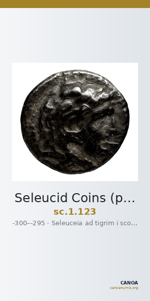 Seleucid Coins (part 1) 123 — CANOA