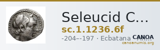 Seleucid Coins (part 1) 1236.6f — CANOA