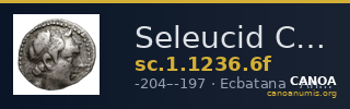 Seleucid Coins (part 1) 1236.6f — CANOA