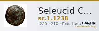 Seleucid Coins (part 1) 1238 — CANOA
