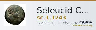 Seleucid Coins (part 1) 1243 — CANOA