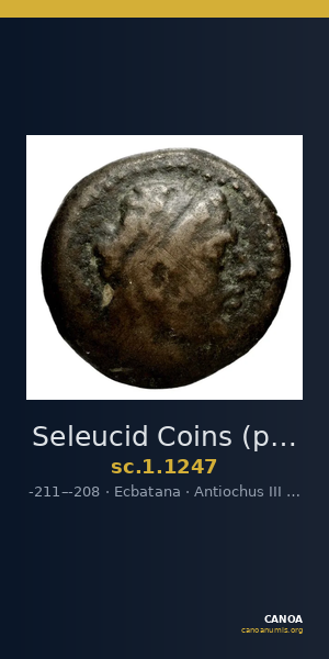 Seleucid Coins (part 1) 1247 — CANOA
