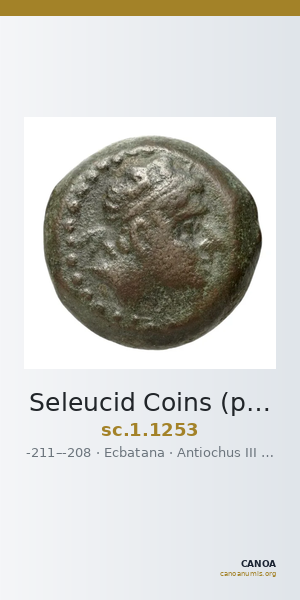 Seleucid Coins (part 1) 1253 — CANOA