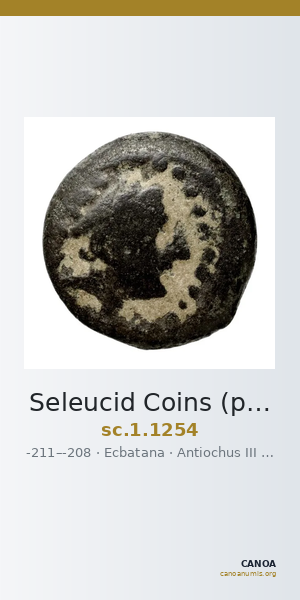 Seleucid Coins (part 1) 1254 — CANOA