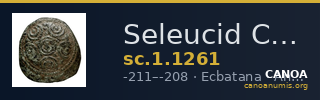 Seleucid Coins (part 1) 1261 — CANOA