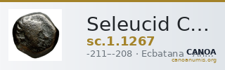 Seleucid Coins (part 1) 1267 — CANOA