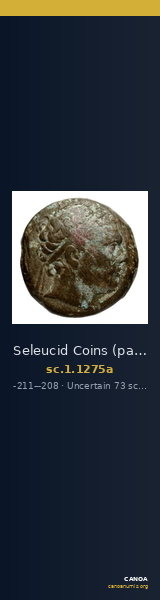 Seleucid Coins (part 1) 1275a — CANOA