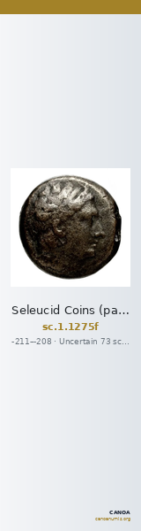 Seleucid Coins (part 1) 1275f — CANOA