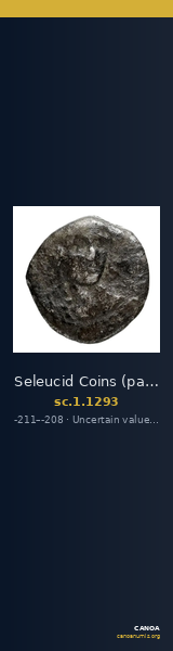 Seleucid Coins (part 1) 1293 — CANOA