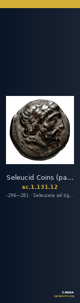 Seleucid Coins (part 1) 131.12 — CANOA