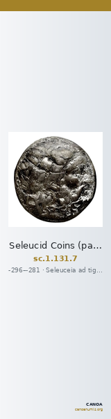 Seleucid Coins (part 1) 131.7 — CANOA