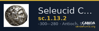 Seleucid Coins (part 1) 13.2 — CANOA