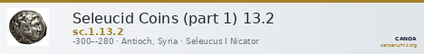 Seleucid Coins (part 1) 13.2 — CANOA