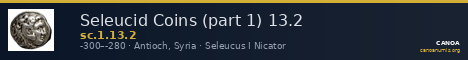 Seleucid Coins (part 1) 13.2 — CANOA