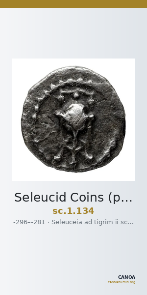 Seleucid Coins (part 1) 134 — CANOA