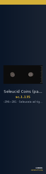 Seleucid Coins (part 1) 135 — CANOA
