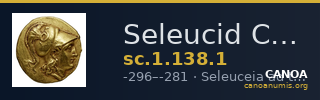Seleucid Coins (part 1) 138.1 — CANOA