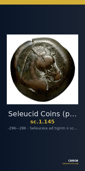 Seleucid Coins (part 1) 145 — CANOA