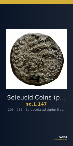 Seleucid Coins (part 1) 147 — CANOA