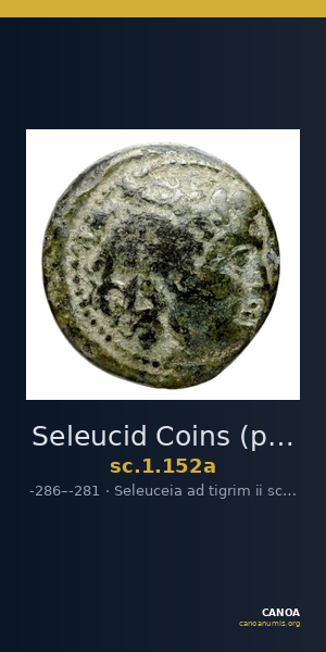 Seleucid Coins (part 1) 152a — CANOA