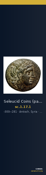 Seleucid Coins (part 1) 17.1 — CANOA