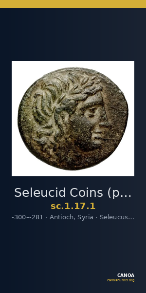 Seleucid Coins (part 1) 17.1 — CANOA