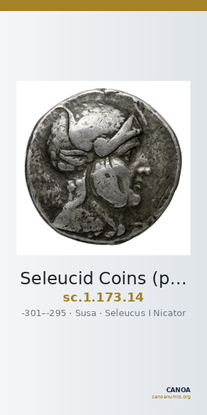 Seleucid Coins (part 1) 173.14 — CANOA