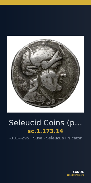 Seleucid Coins (part 1) 173.14 — CANOA