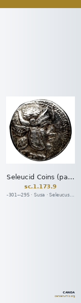 Seleucid Coins (part 1) 173.9 — CANOA